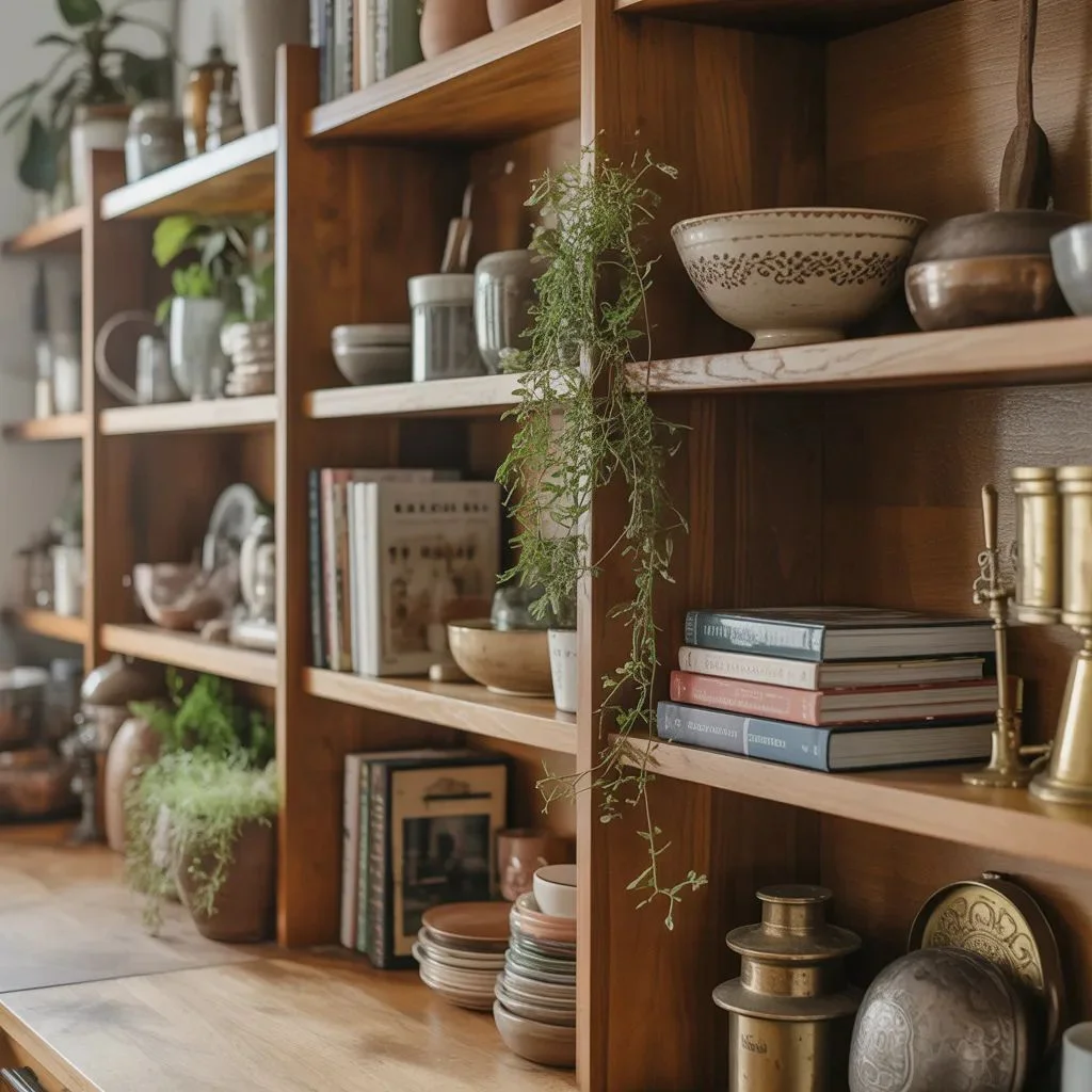 Open Shelving and Bohemian Storage Ideas