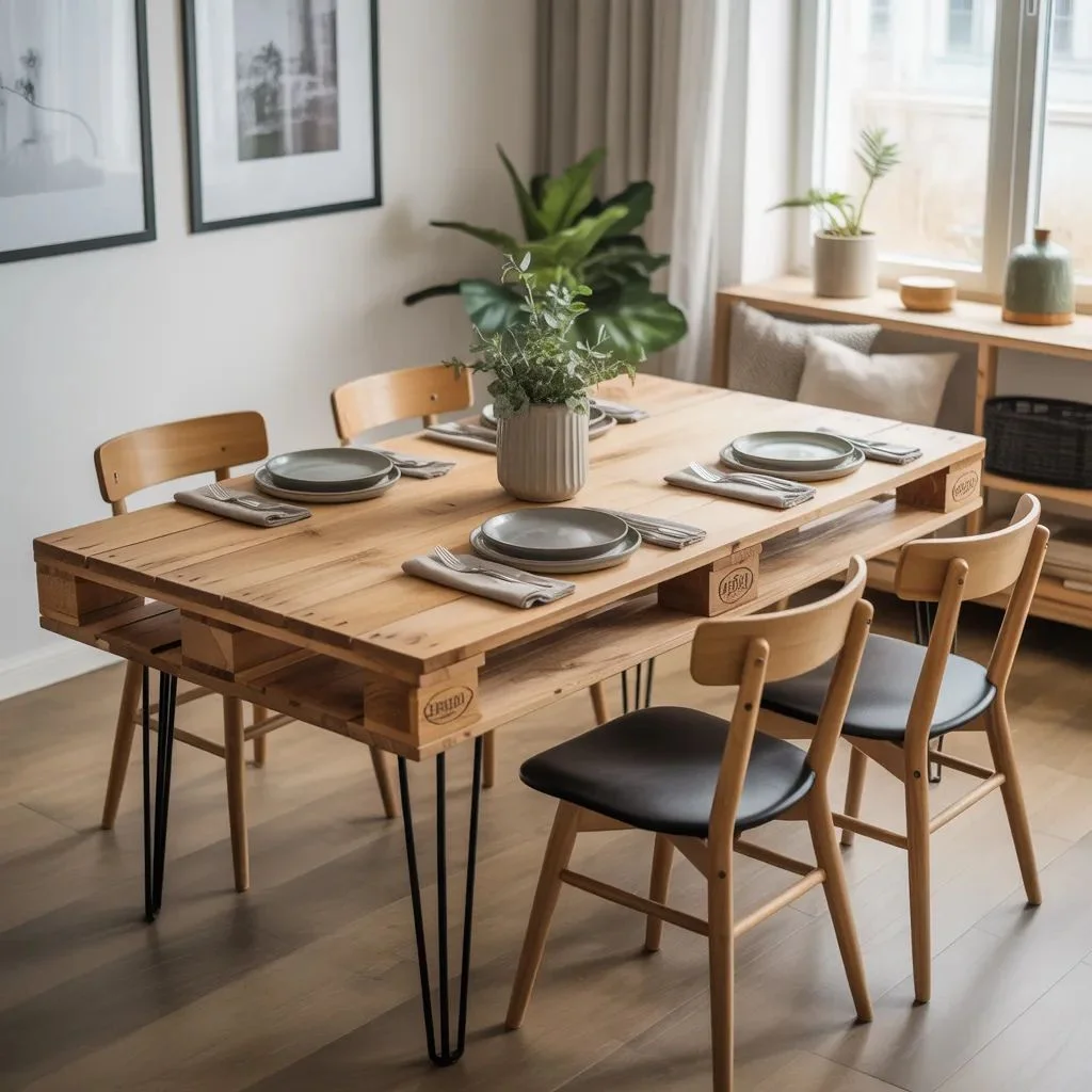 Pallet Dining Table — Gather Around What You Made