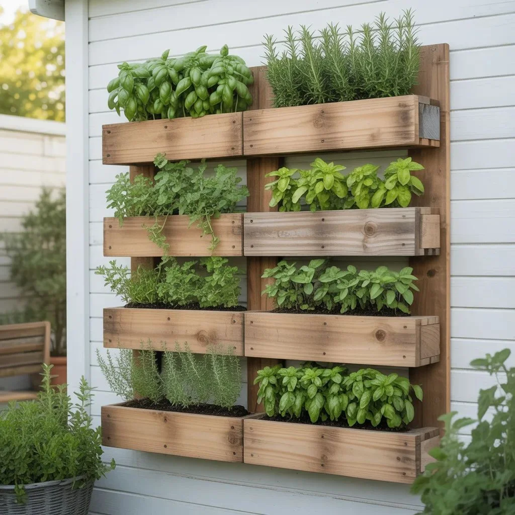 Pallet Herb Garden Wall — Fresh, Functional, and Fast