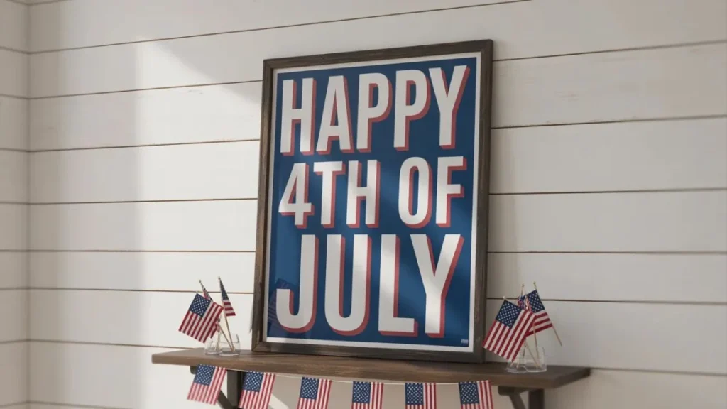 Printable 4th of July Poster Ideas for a Seriously Stylish Celebration