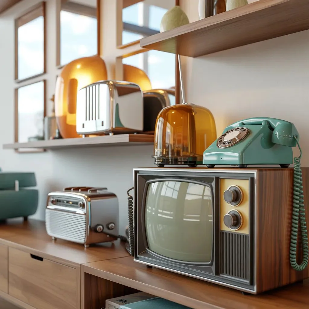 Retro Tech as Decor