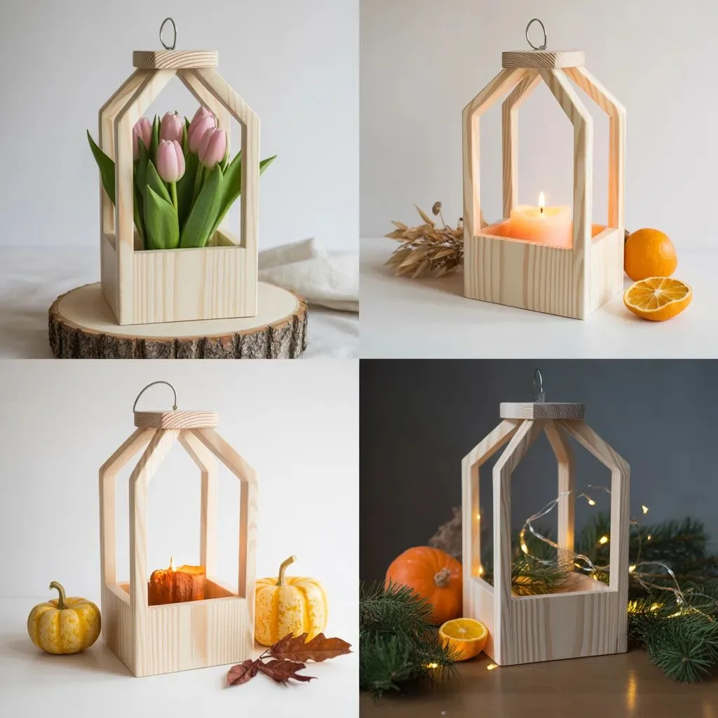 Seasonal Interchangeable Lantern