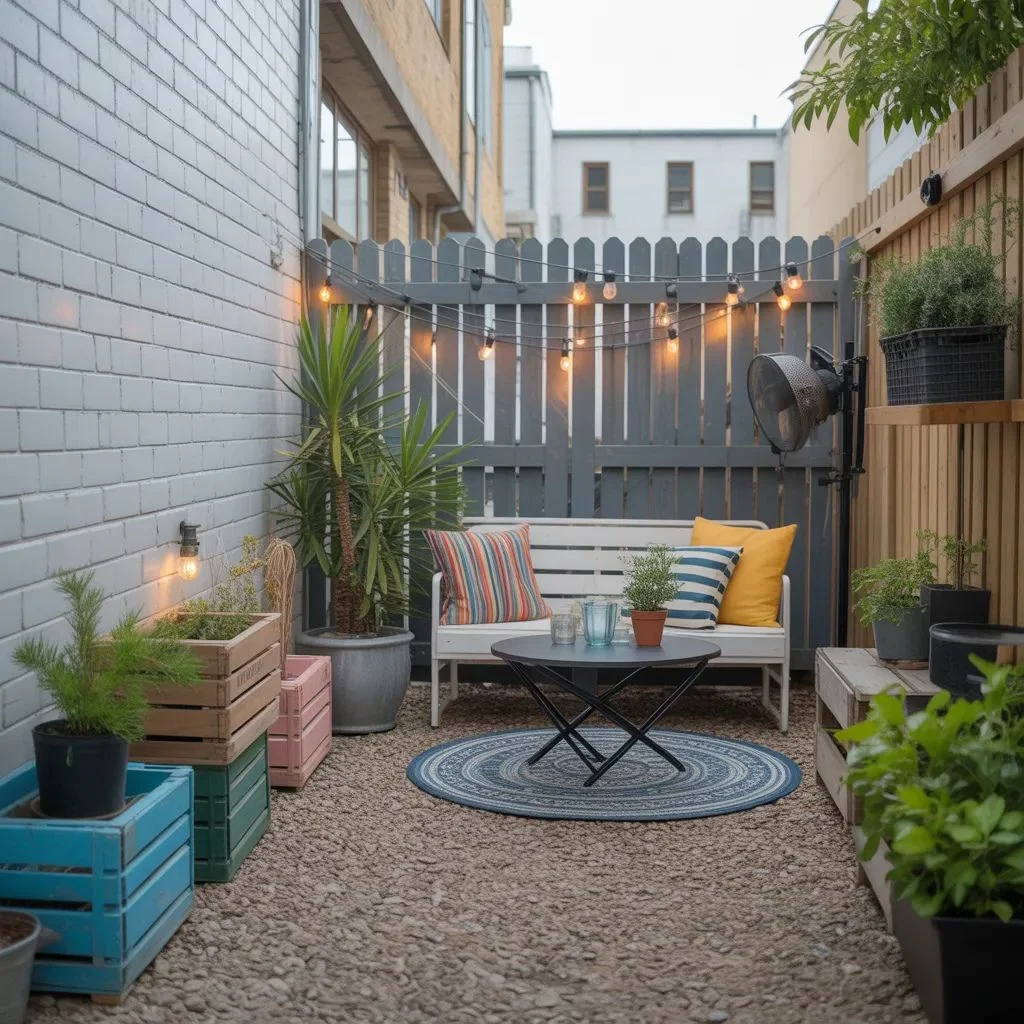 Small Urban Courtyard Ideas on a Budget