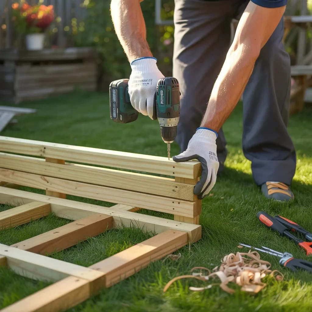 Step-by-Step How to Build a DIY Wooden Trellis