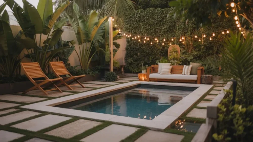 Stop Ignoring Your Small Backyard and Create Something Beautiful With Mini Pools For Small Yards