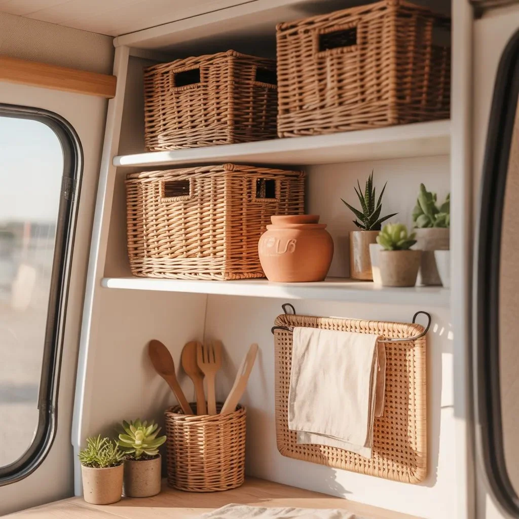 Storage Solutions With a Boho Twist