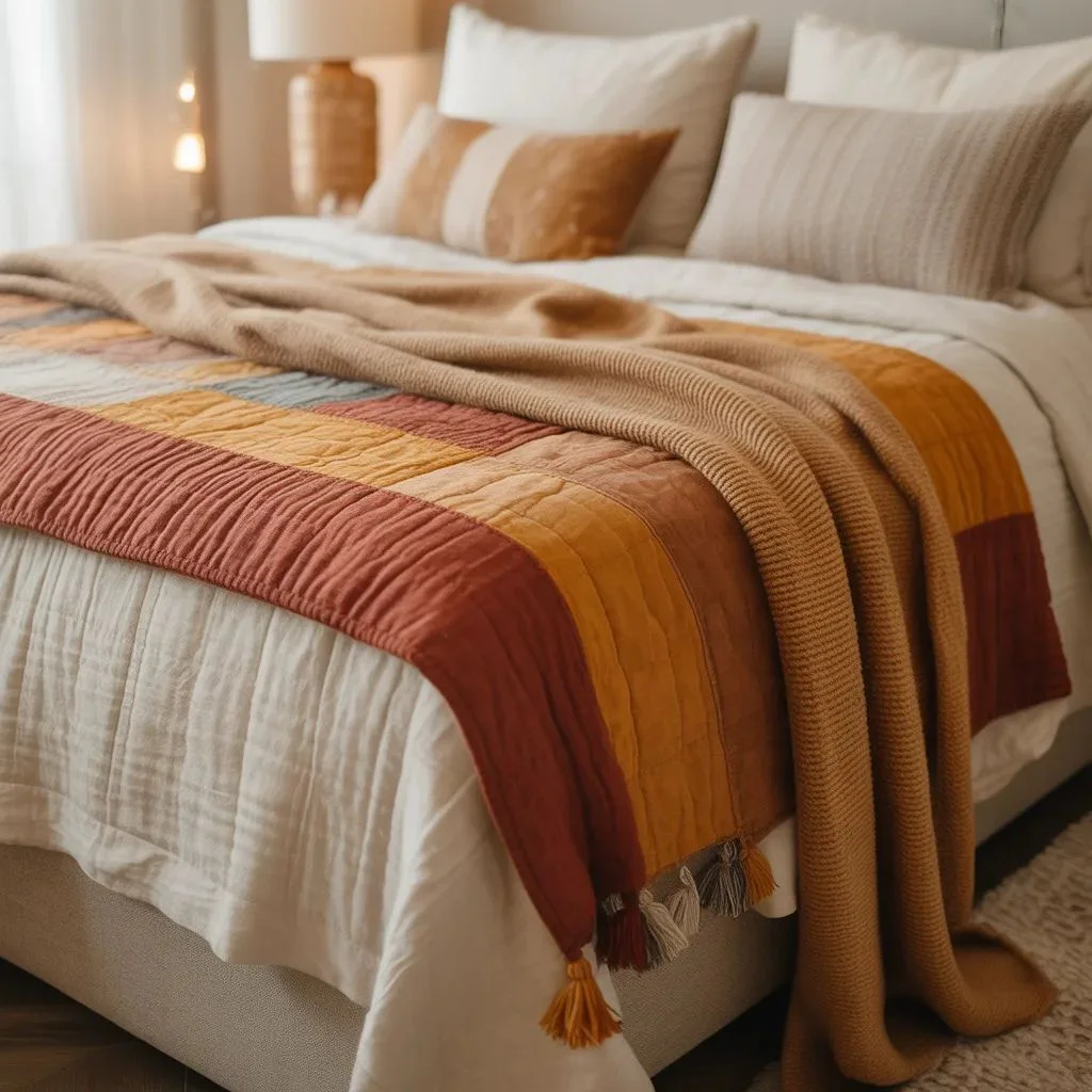 The Art of Layering Quilts, Coverlets and Throws