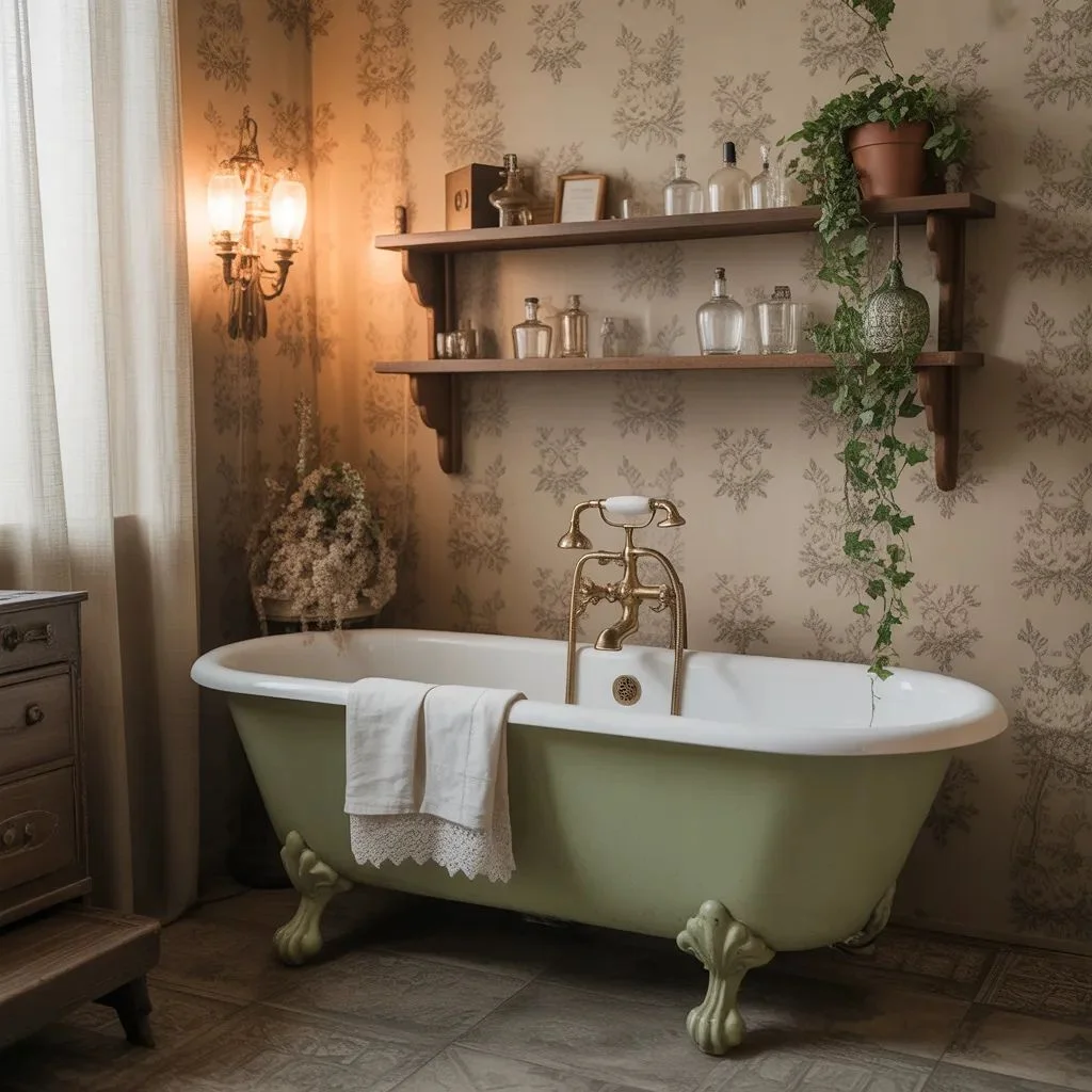 The Bathroom Small Space, Maximum Charm