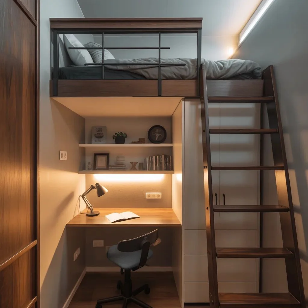 The Loft Bed Layout