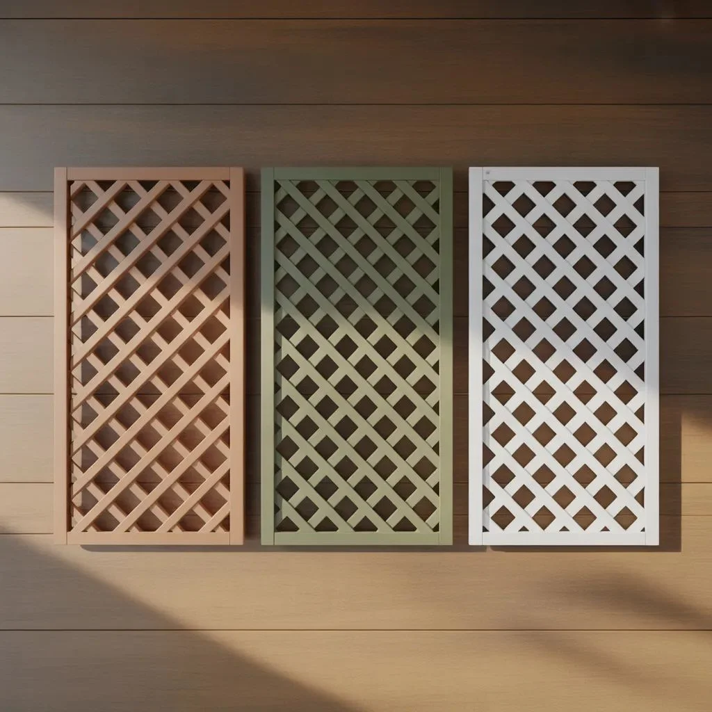 Types of Vinyl Lattice Panels and How They Differ
