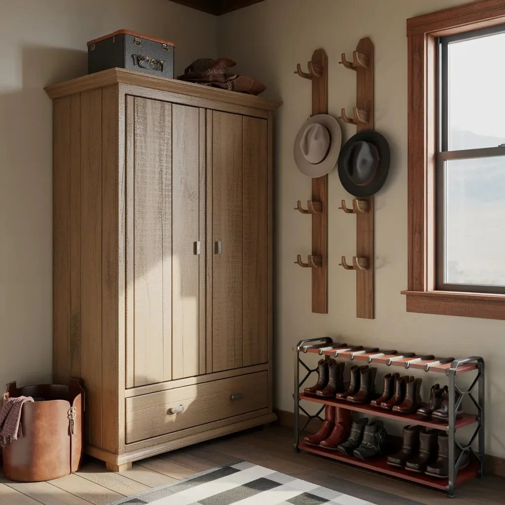 Use Functional Ranch-Style Storage