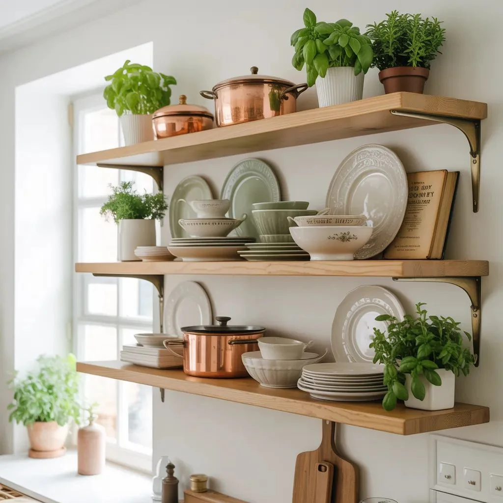 Use Open Shelving to Display What You Love