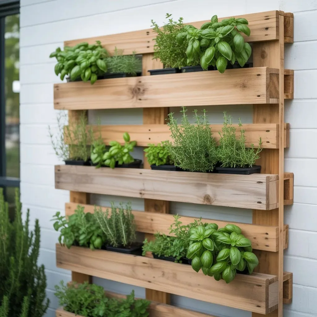 Vertical Herb Wall