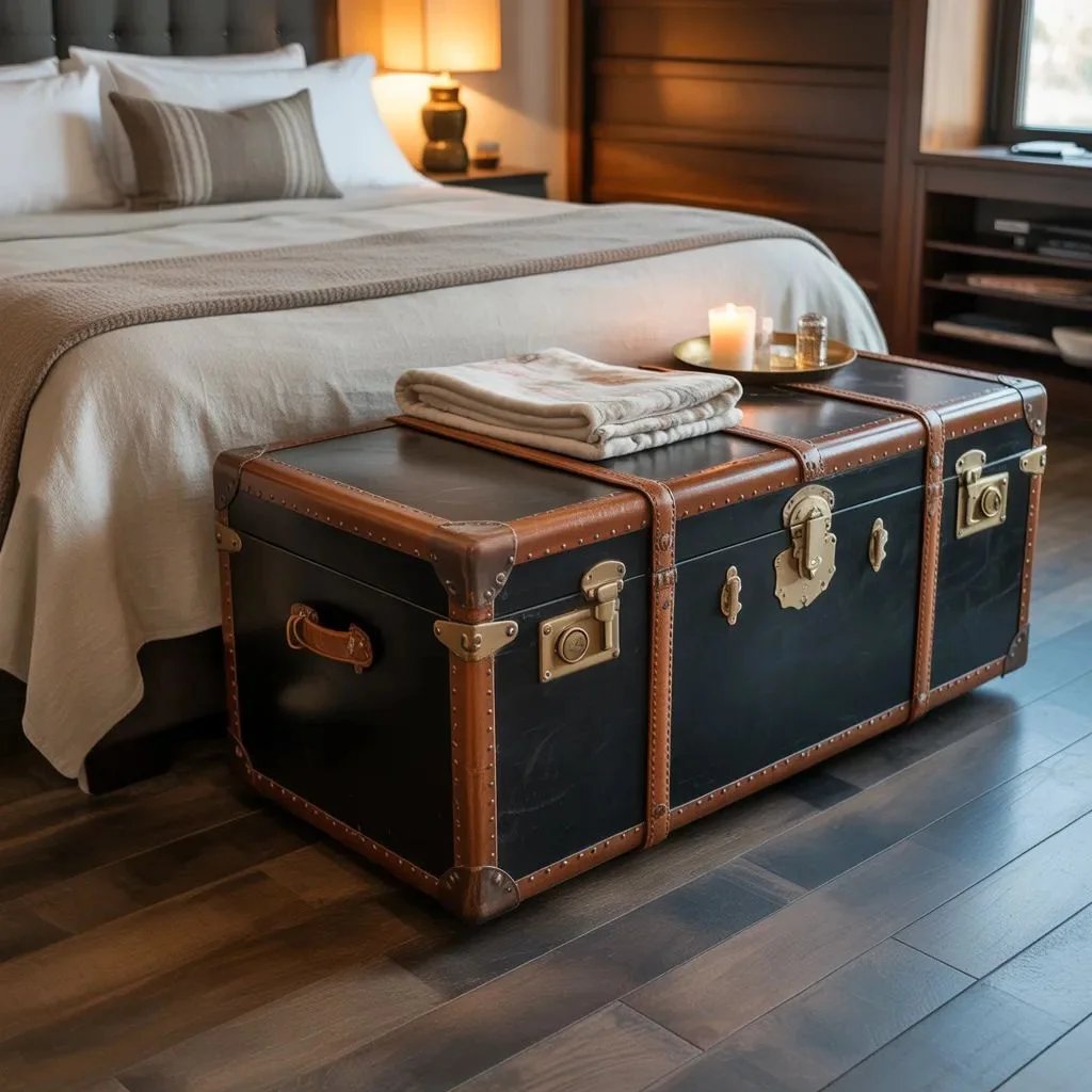 Vintage Trunk Storage