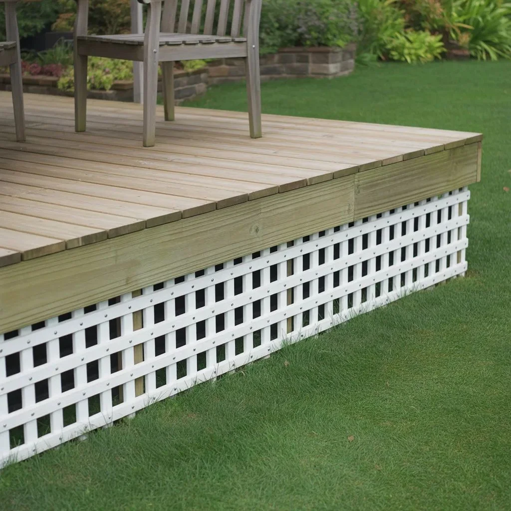 Vinyl Lattice Panels for Decks