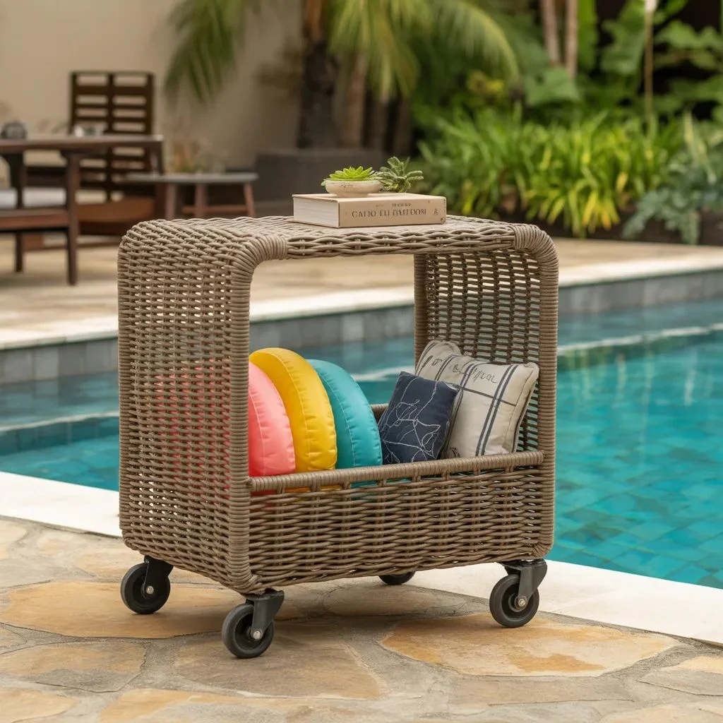 Wheeled Storage Bins and Carts