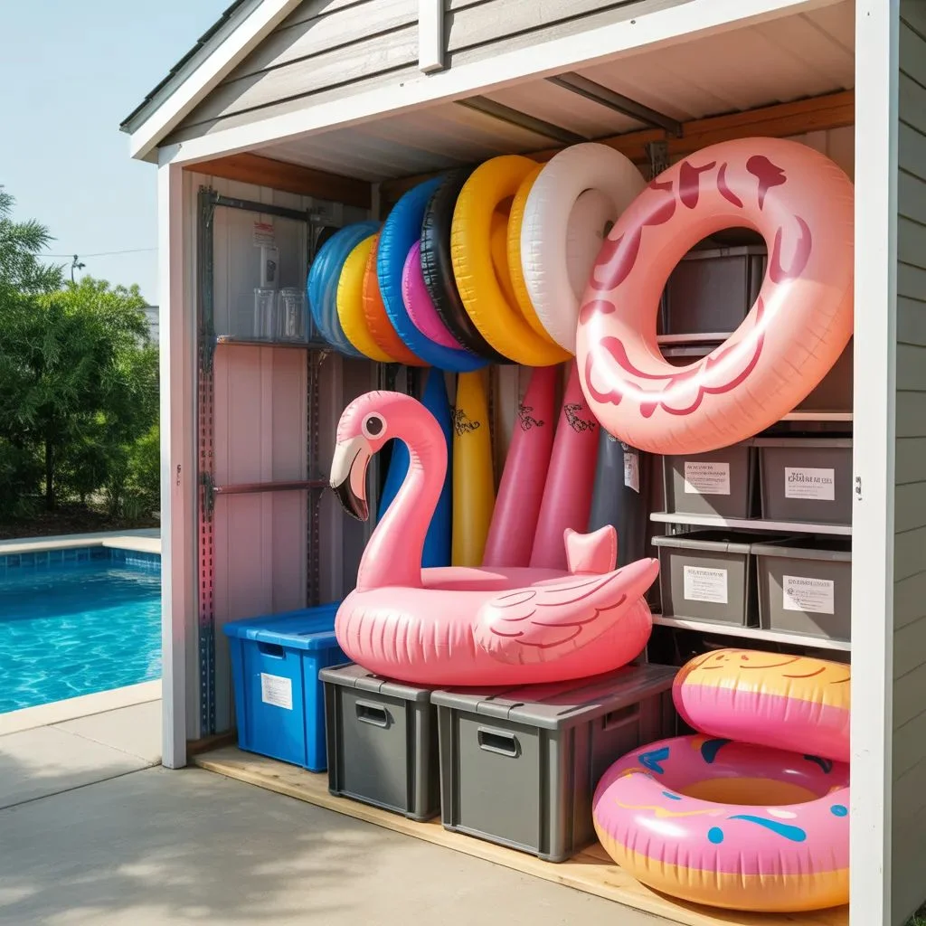 Why Pool Float Storage Actually Matters
