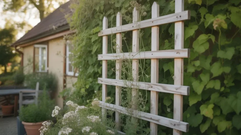 Your Garden Needs This DIY Wooden Trellis — And It's Easier to Make Than You Think