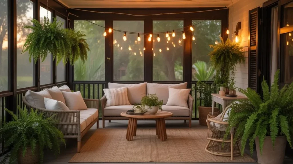 Your Screened Porch Deserves Better — Here's How to Decorate It Right