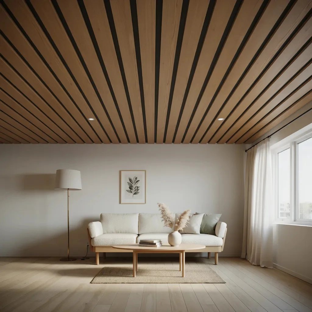 Add Wood Slats for Warmth and Texture