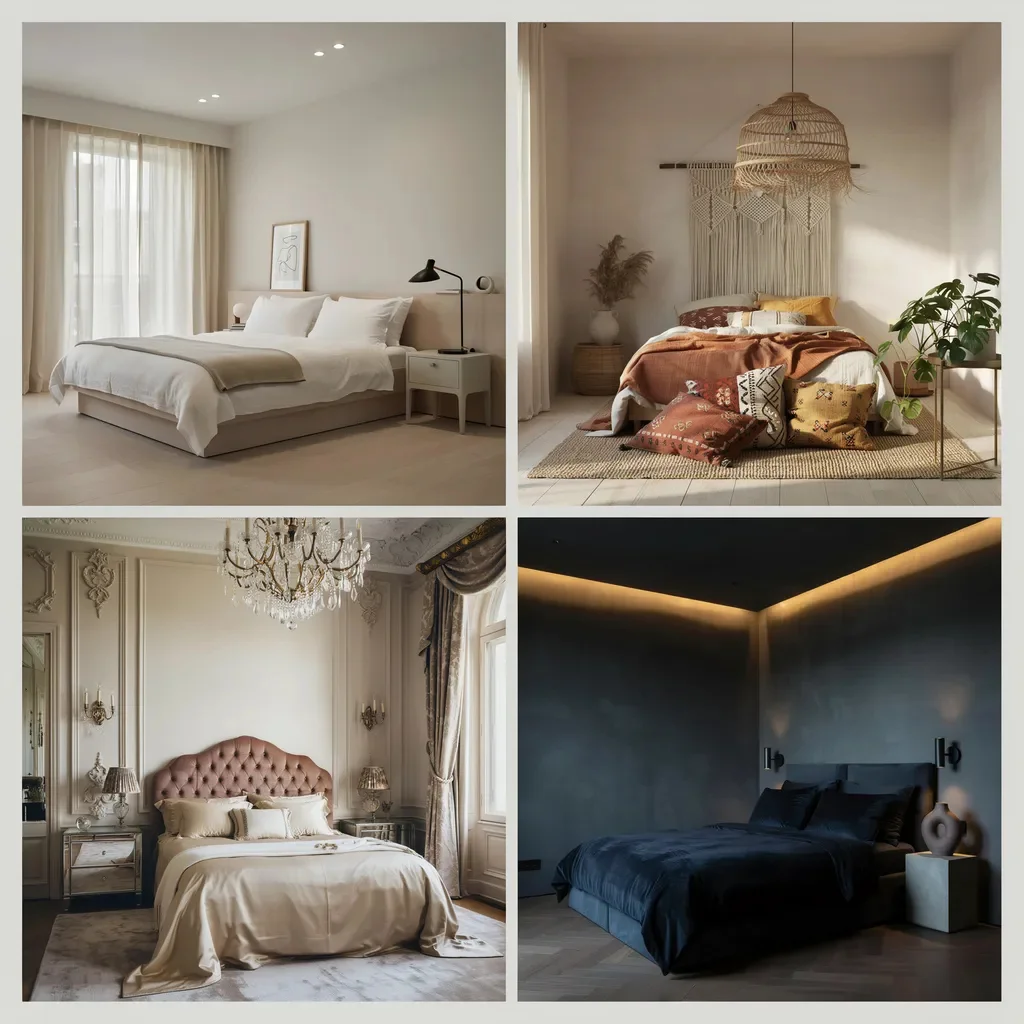 Bedroom Ceiling Lighting Ideas Layered by Interior Style