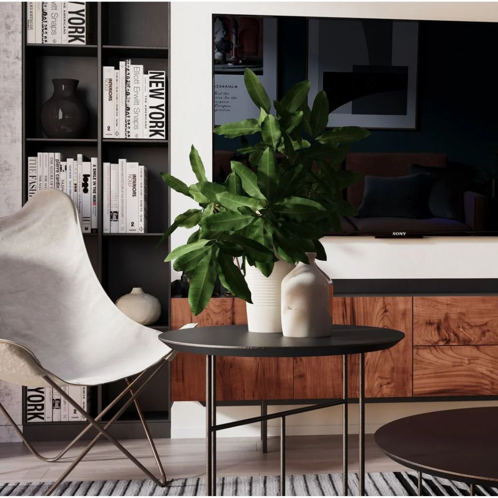 Billy Bookcase Media Wall Ideas for Small Living Rooms