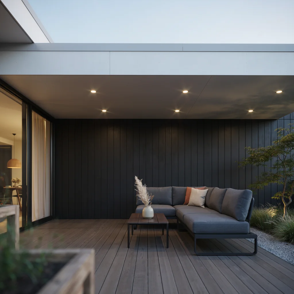 Board and Batten Vinyl Ceiling Style