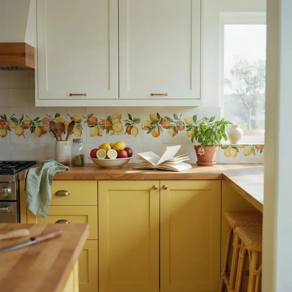 Bold Sunshine Yellow and Citrus Accents