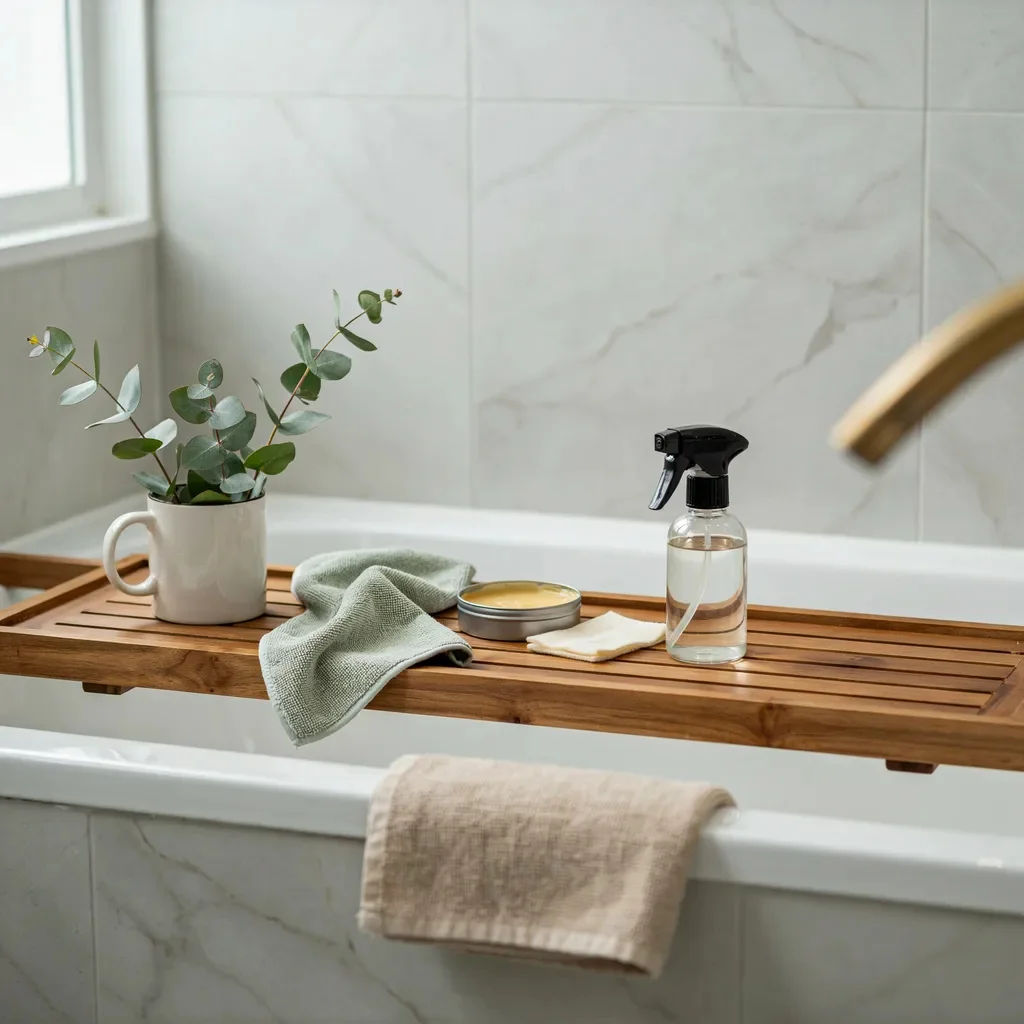 Cleaning and Caring for Bath Trays