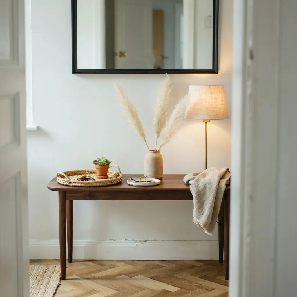 Console Table Styling for Entryways
