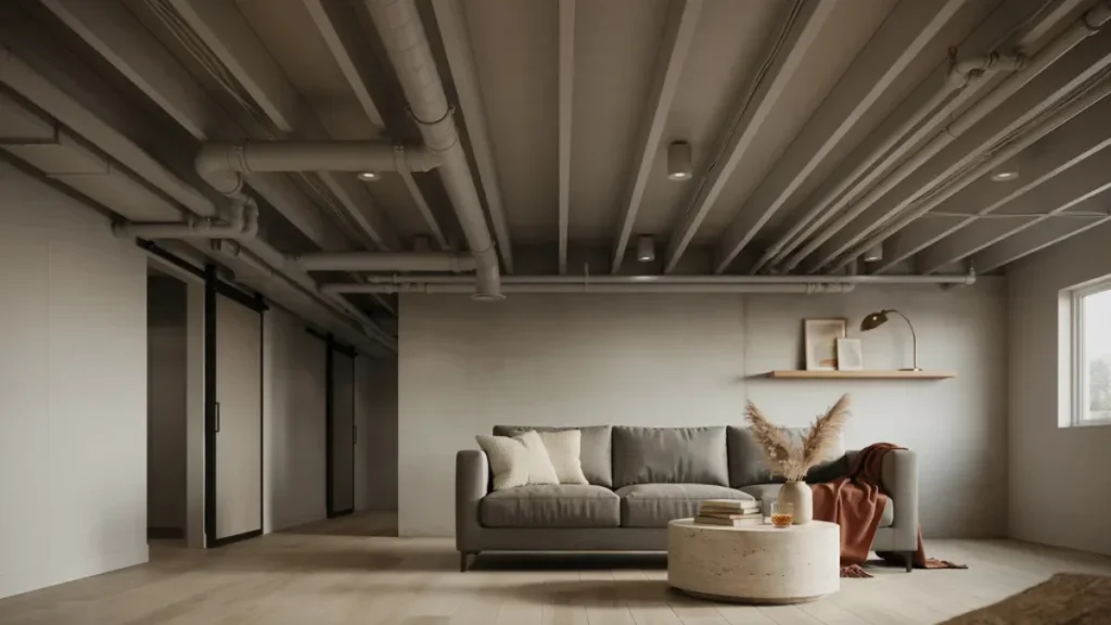 Creative Exposed Basement Ceiling Ideas for Finished and Unfinished Spaces