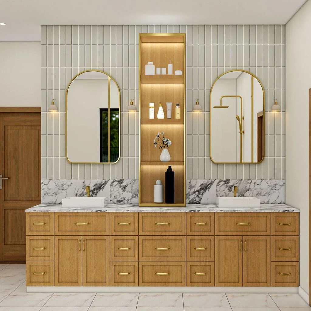 Custom Vanity Fronts for a High-End Finish
