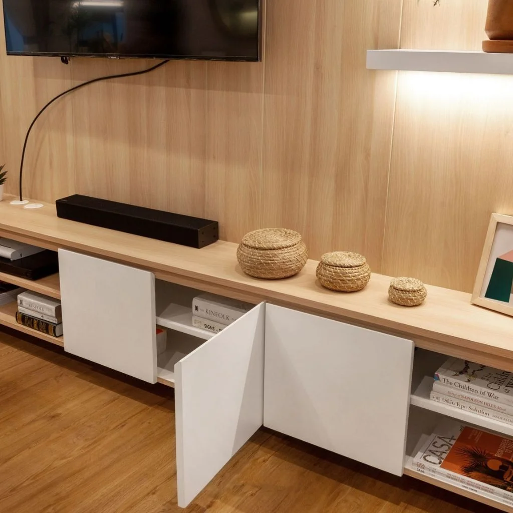 Float It on the Wall The Sideboard Hack You Didn't Know You Needed