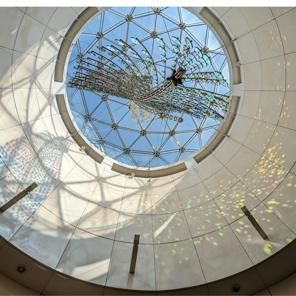 Kinetic Art Installation Ceiling