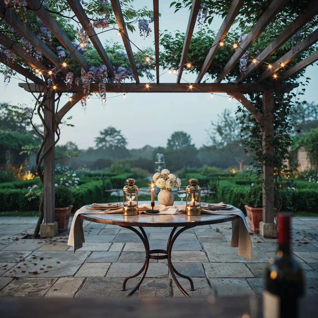 Lighting a European Patio - Ambience after Dark