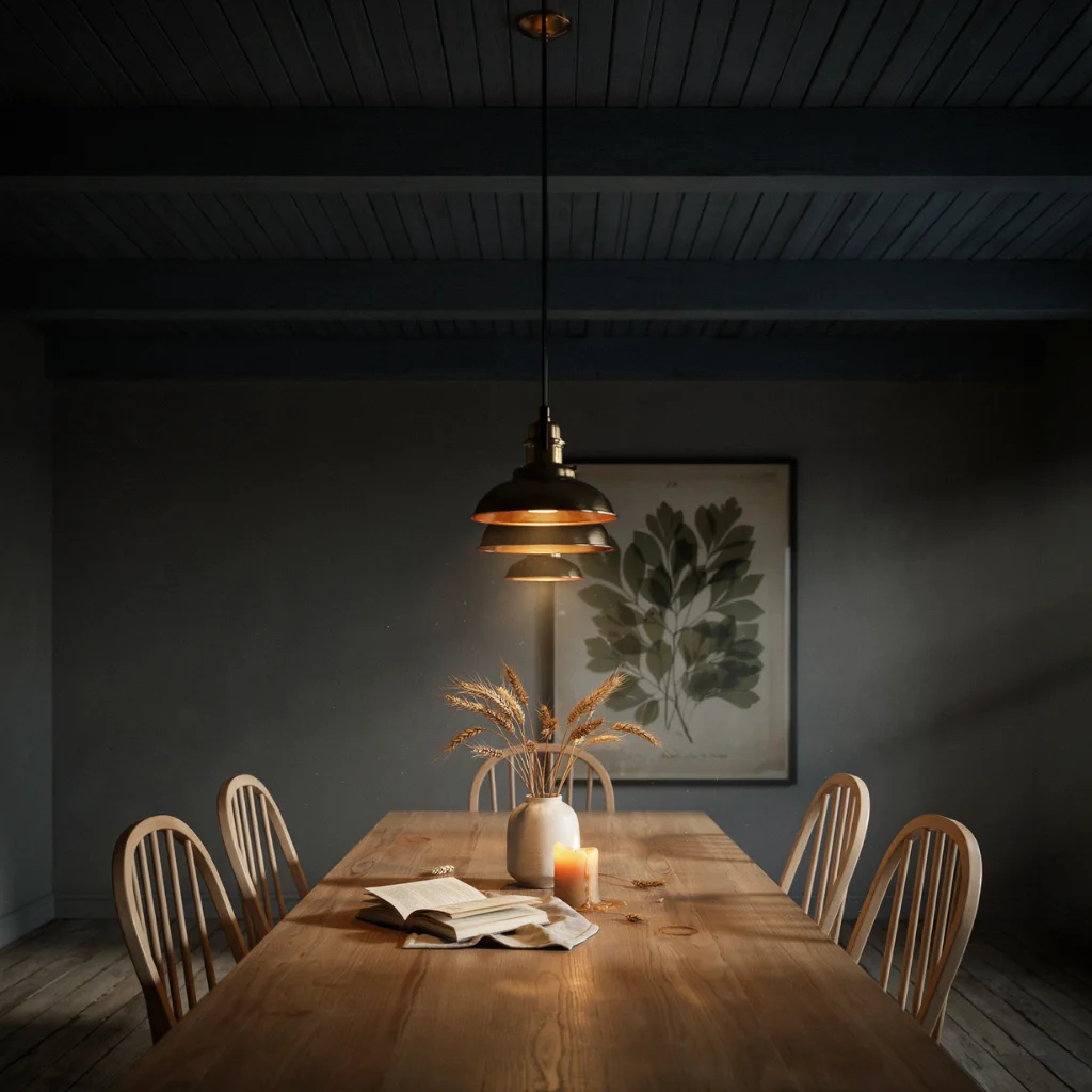 Painted in Moody Dark Tones