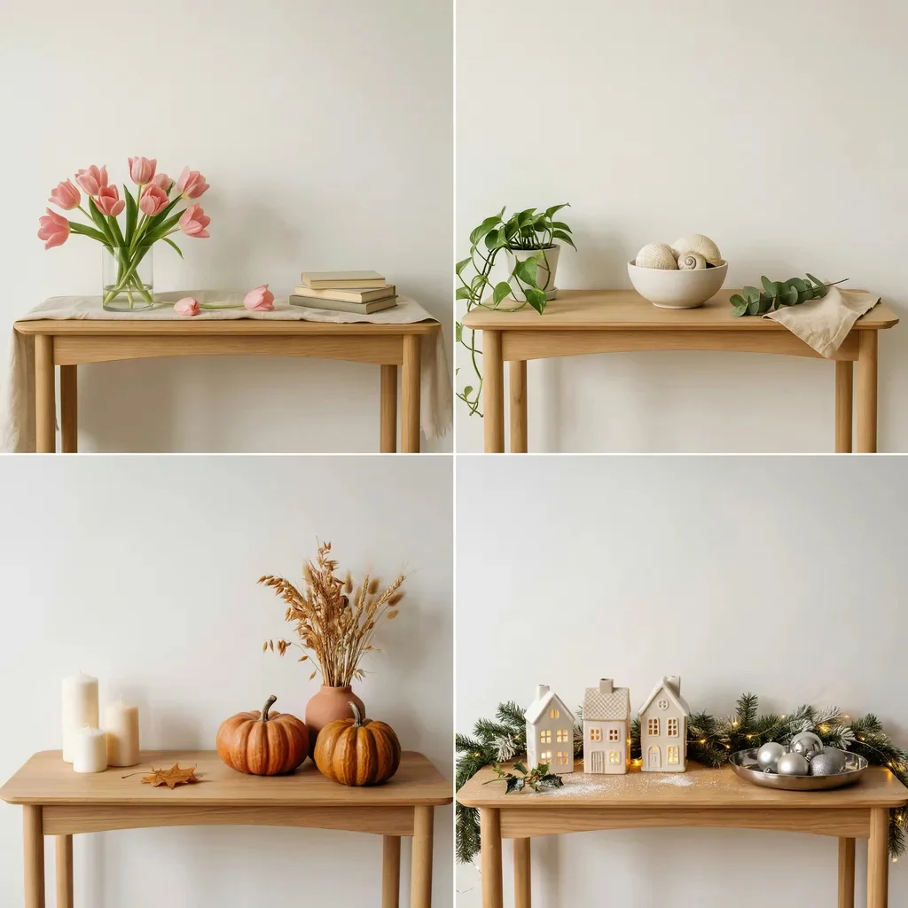 Seasonal Console Table Styling Ideas