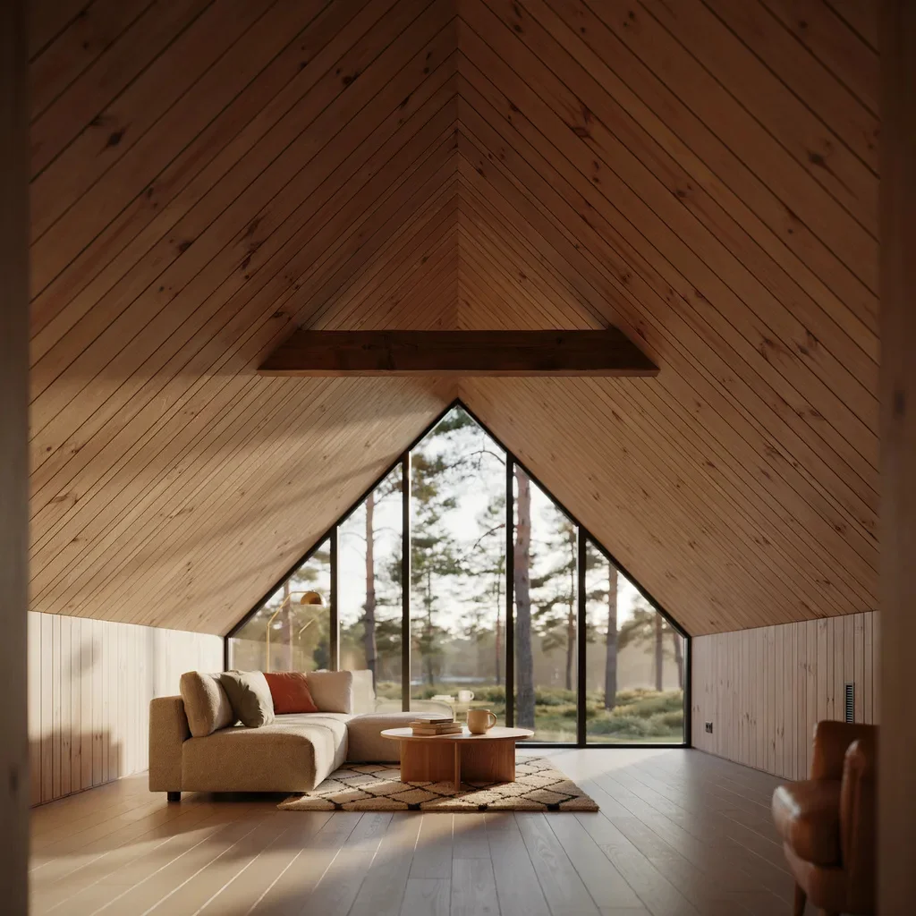 Skylights and Floor-to-Ceiling Windows Bringing the Outside In