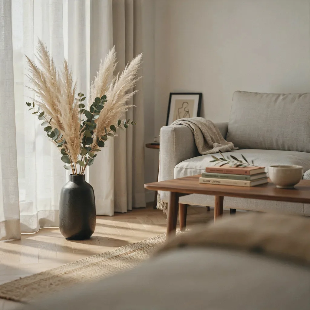Statement Vase Arrangements for Living Rooms