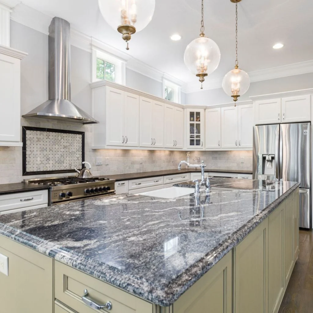 Two-Tone and Mixed-Material Counter Setups
