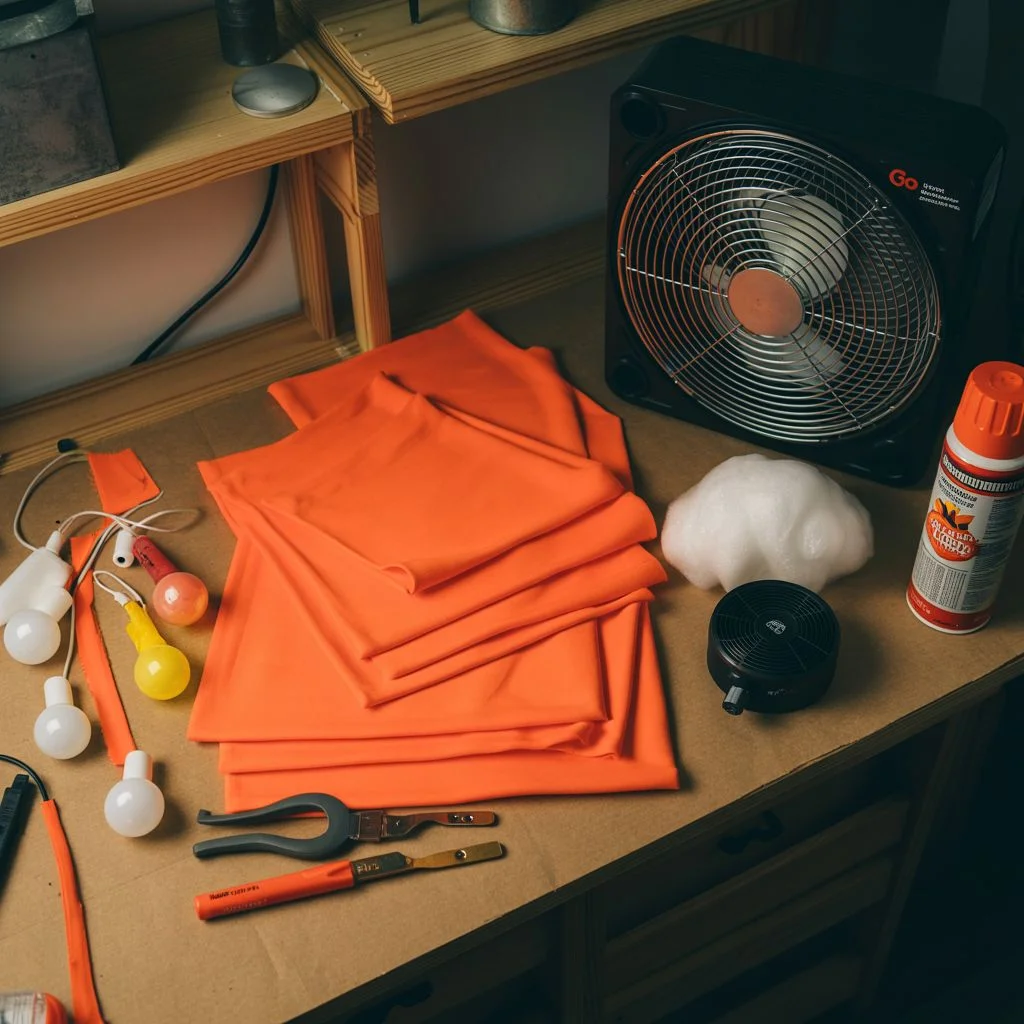 Choosing Materials That Create Convincing Flames