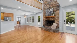 Design Tricks Behind Tall Fireplace Feature Walls