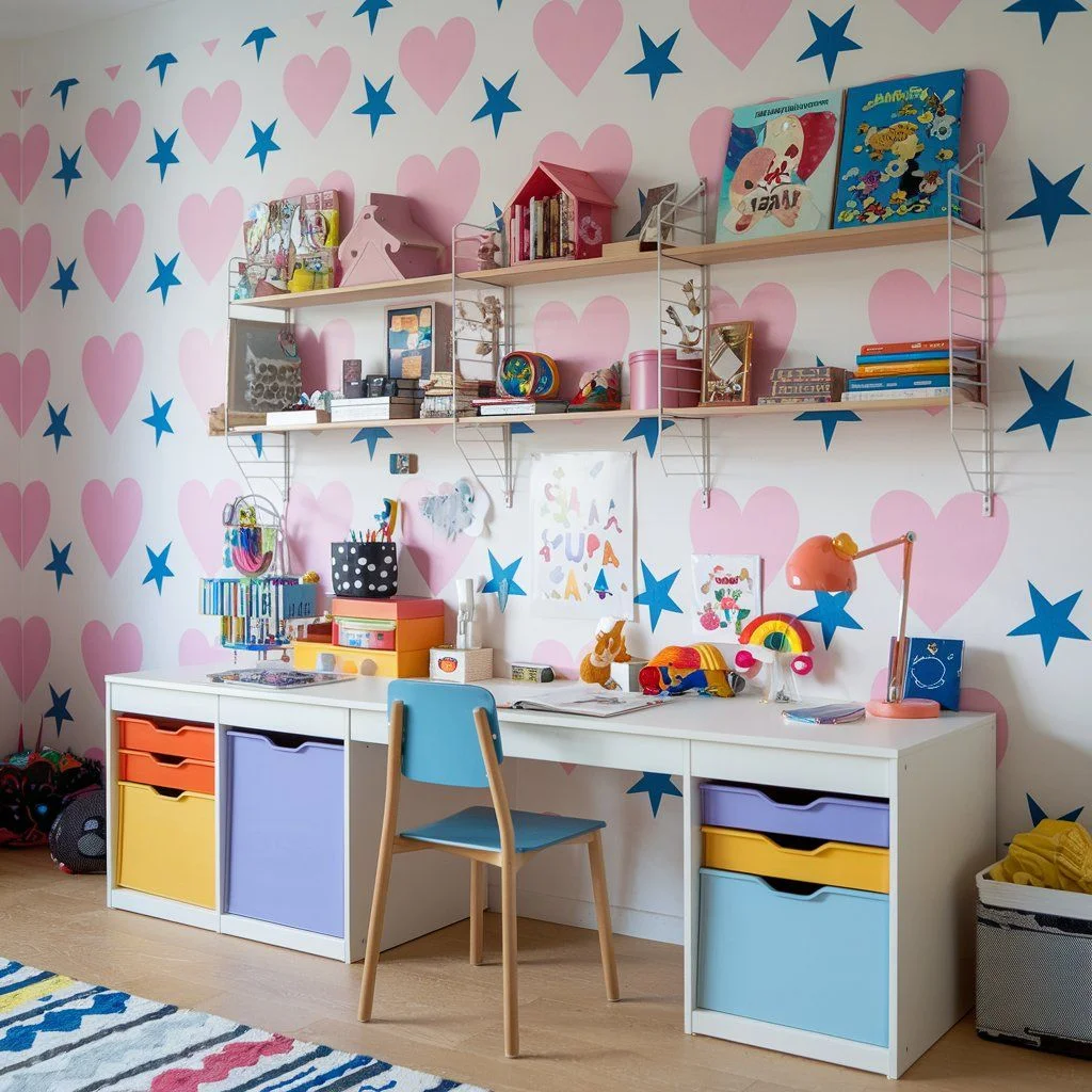 Give a Kid’s Bedroom a Playful Study Spot
