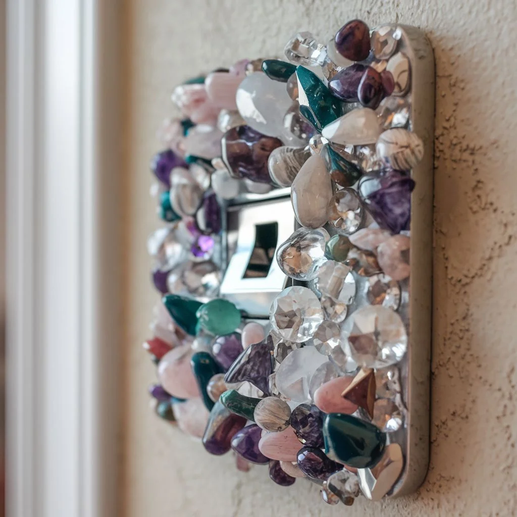 Mixed Crystal Mosaic For A Bold Statement