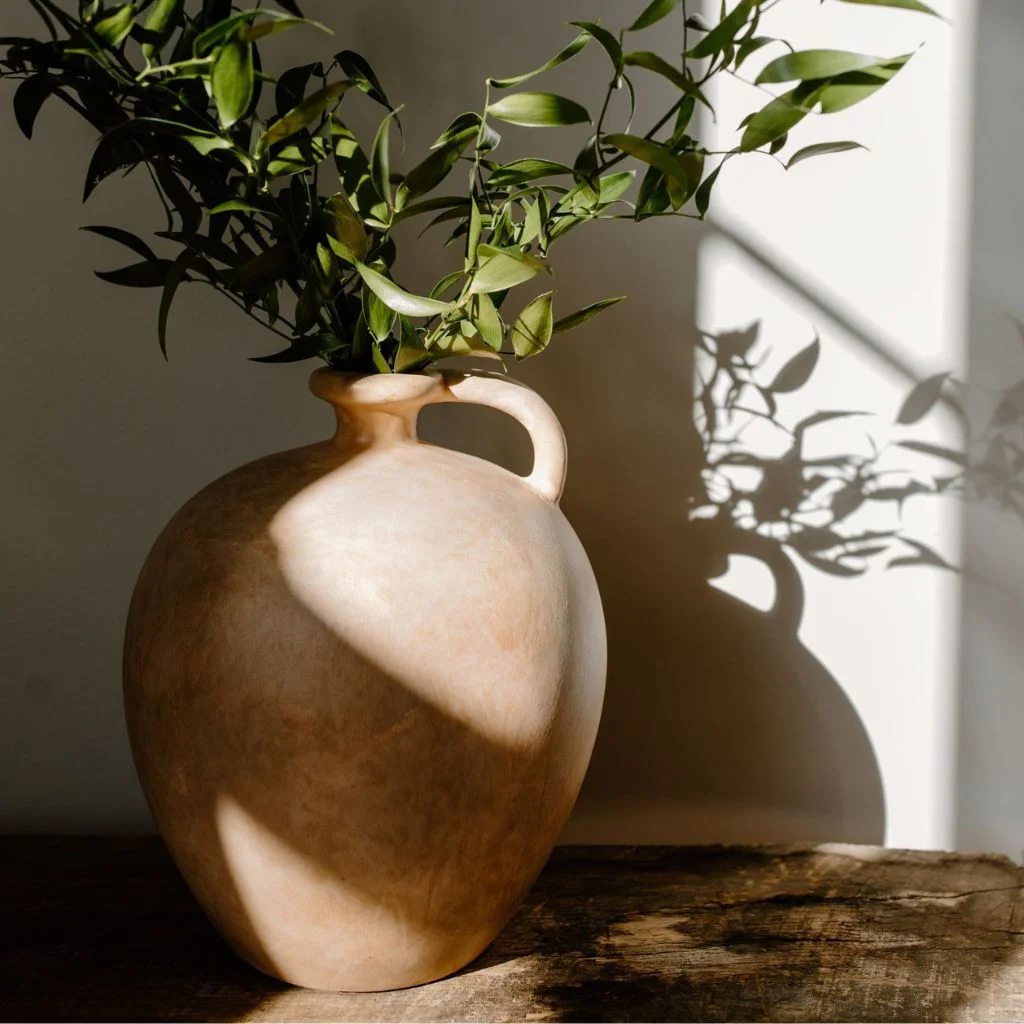 Unglazed Terracotta For Warmth Without Colour