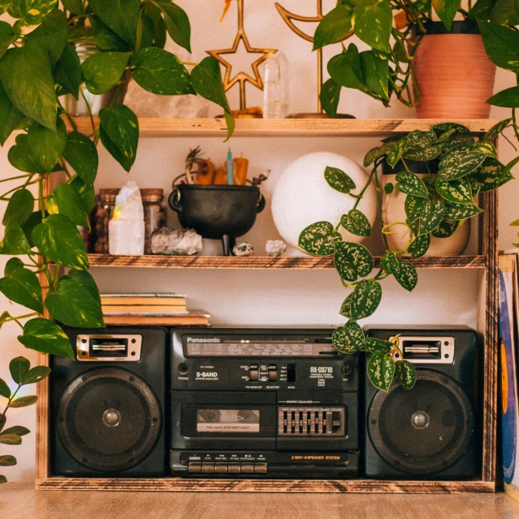 Boho Wall Art and Plant Ledges Made From Scrap Offcuts