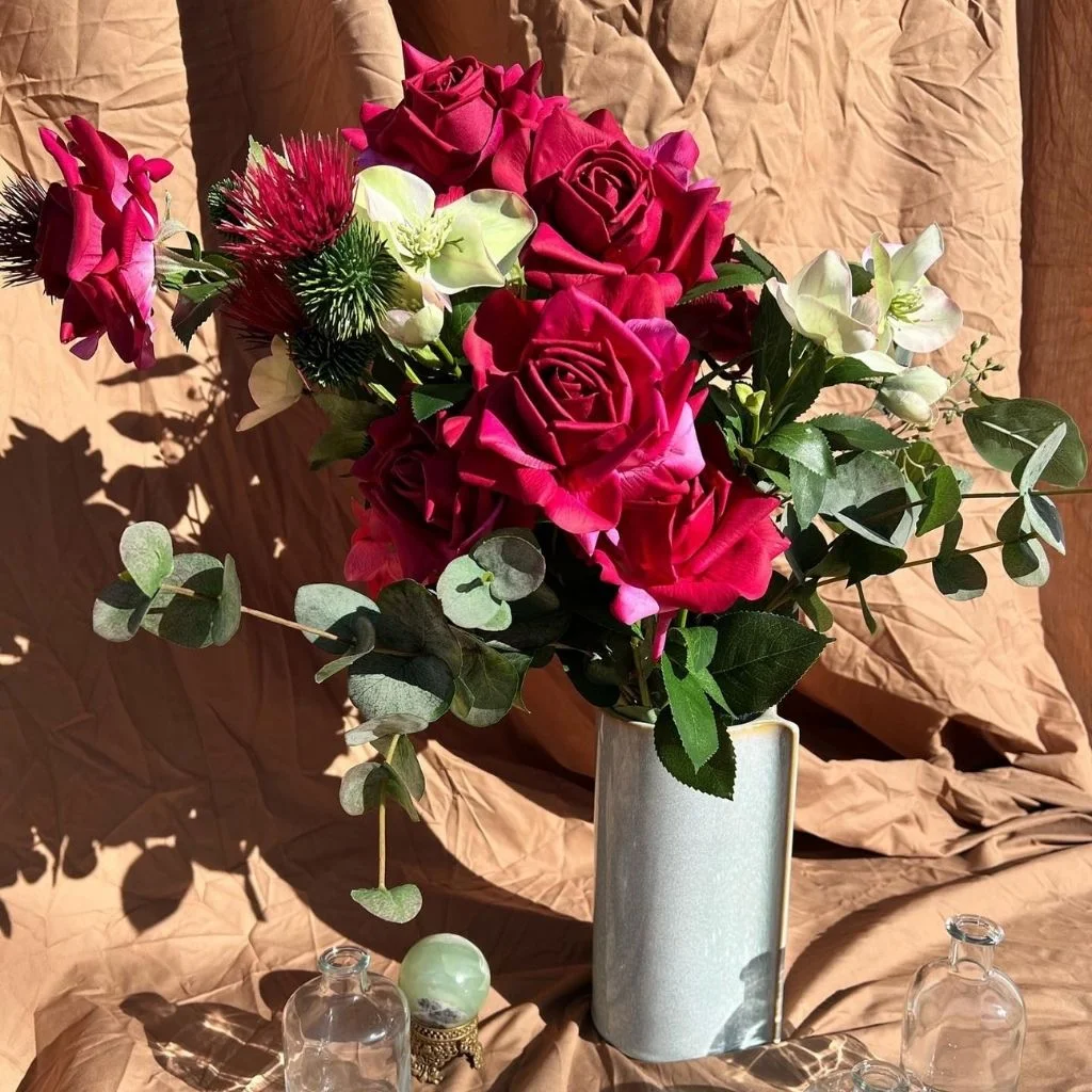 Christmas Roses Bring a Softer Look to Holiday Flowers