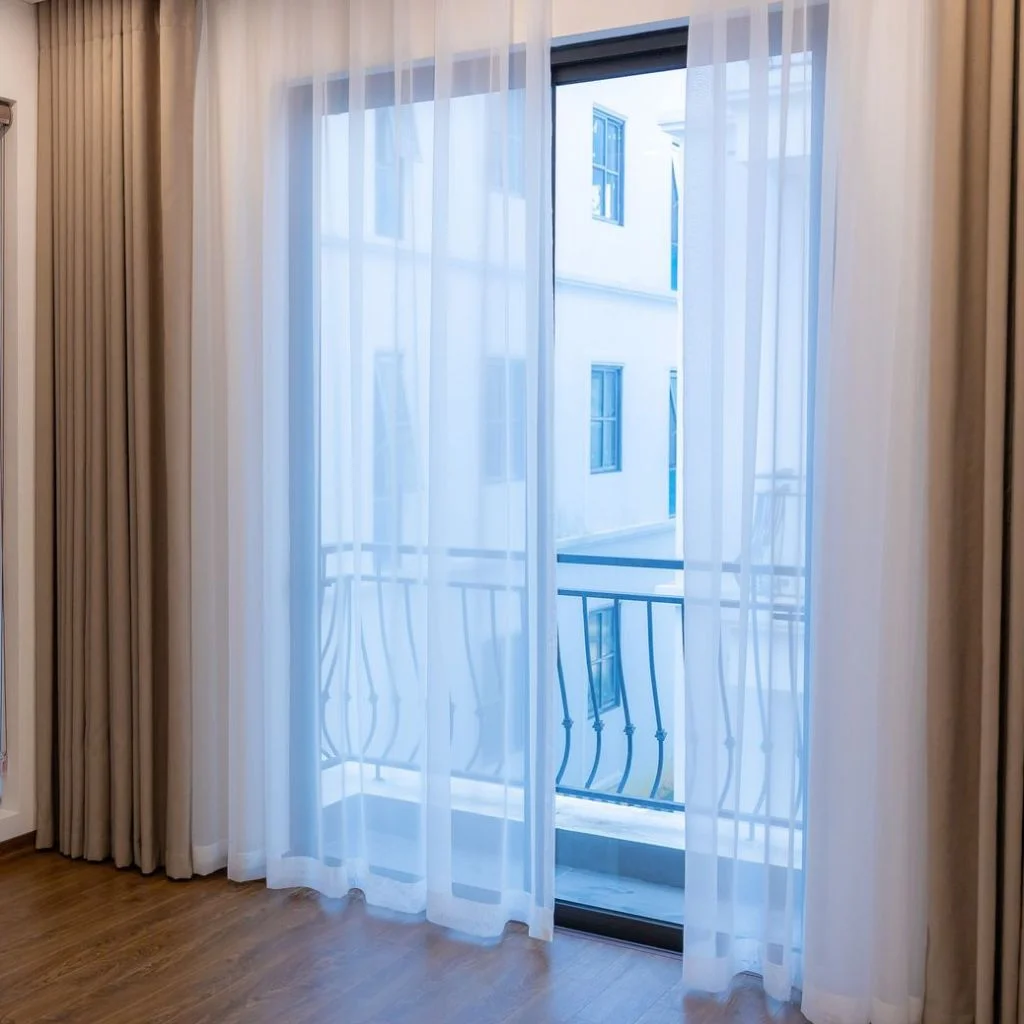 Double Layered Sheers And Blackout Combo Give Flexible Coverage