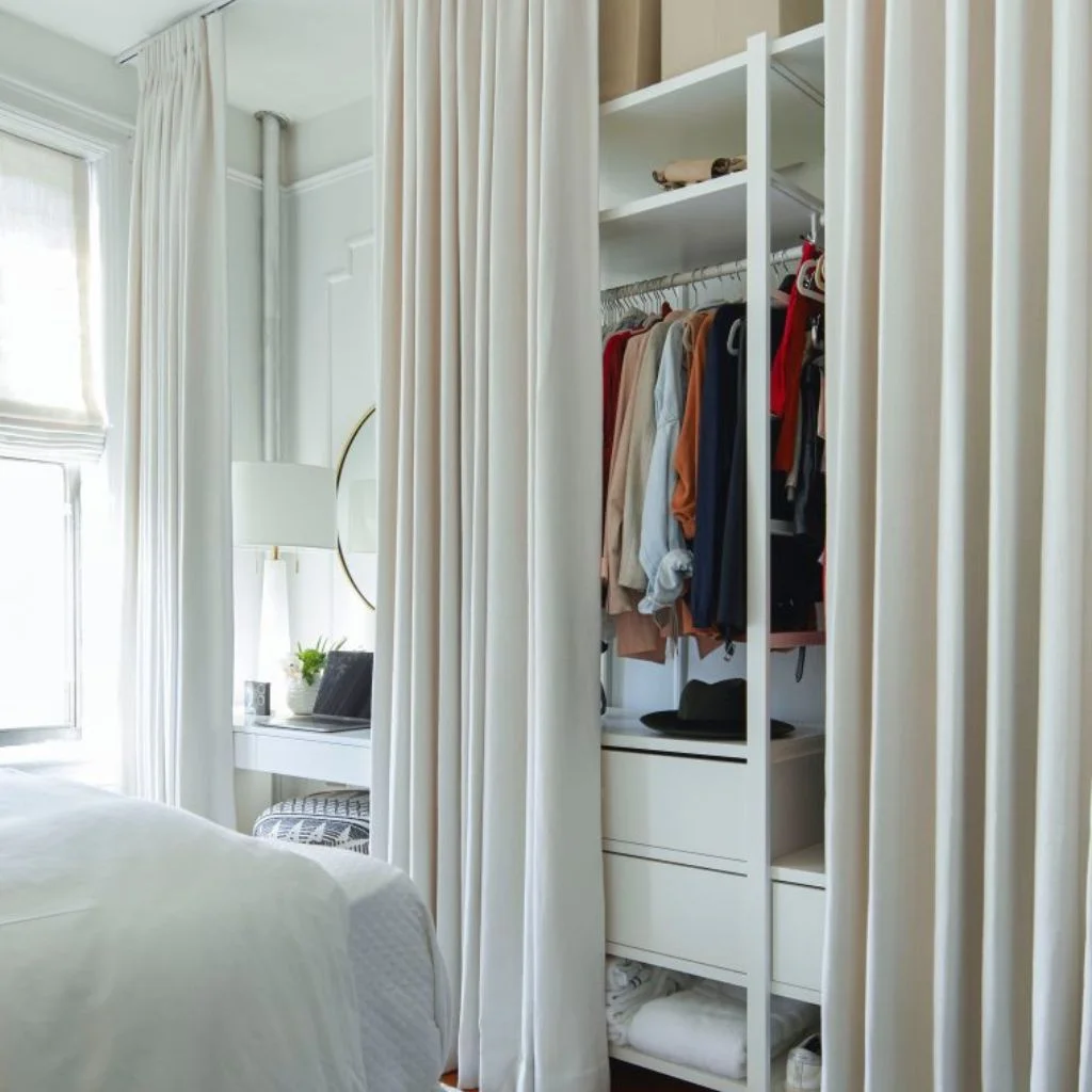 Double Rod Curtains Add a Tailored Look