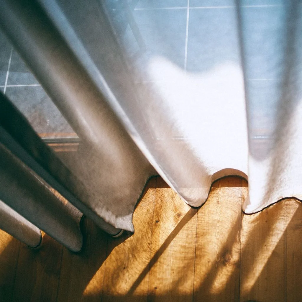 Floor-Length Panels Trick The Eye Into Seeing Height
